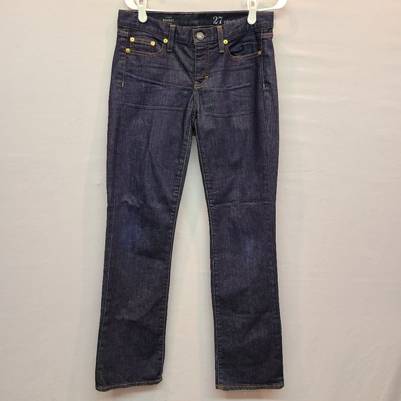 J. Crew Denim - J Crew Jeans Womens 27 Bootcut Dark Denim
